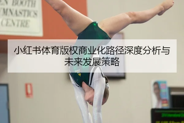 小红书体育版权商业化路径深度分析与未来发展策略